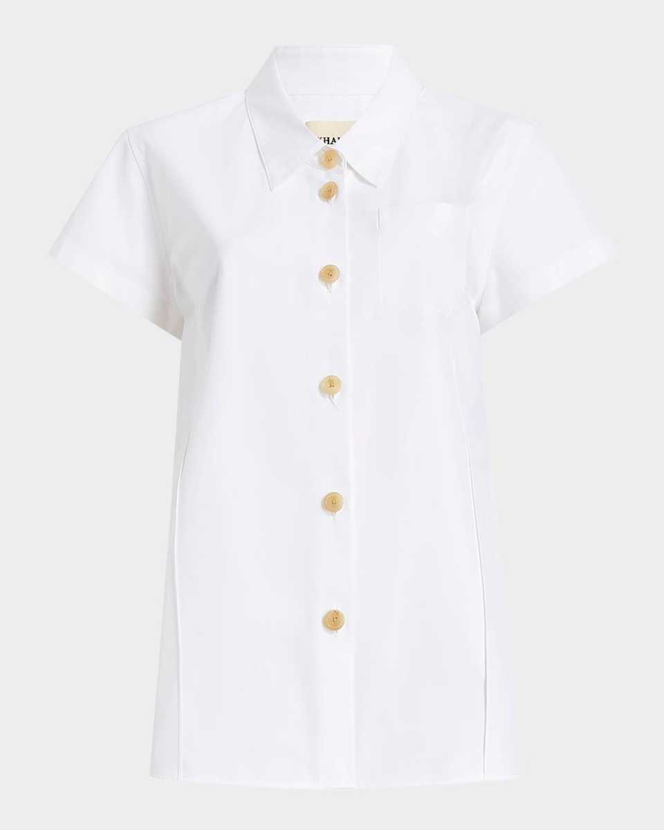Keefe Short-Sleeve Button-Down Shirt